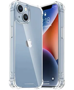Transparent Shockproof Back Cover